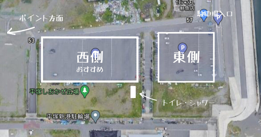 おすすめサーフポイント「平塚生コン」湘南（西湘）エリア - gaudibase